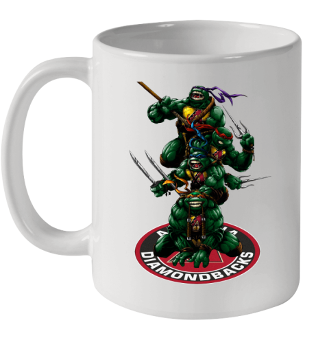 MLB Baseball Arizona Diamondbacks Teenage Mutant Ninja Turtles Shirt Ceramic Mug 11oz