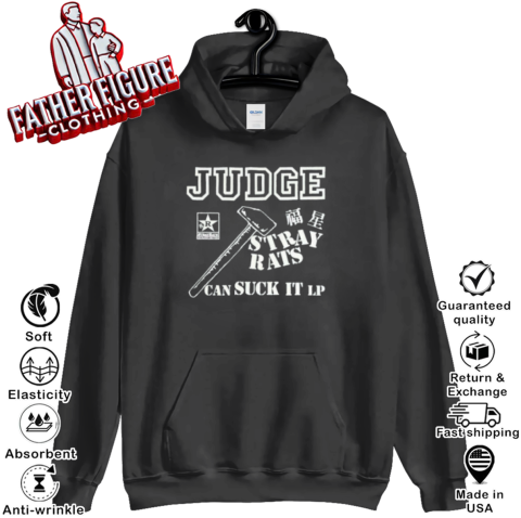 Rapper Denzel Curry Wearing Judge Stray Rats Hoodie
