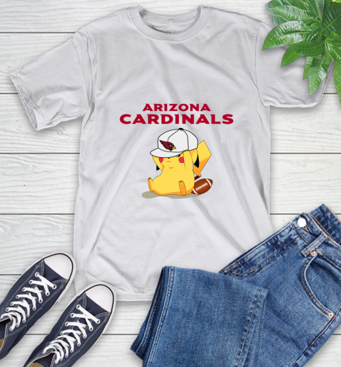 NFL Pikachu Football Sports Arizona Cardinals T-Shirt 12