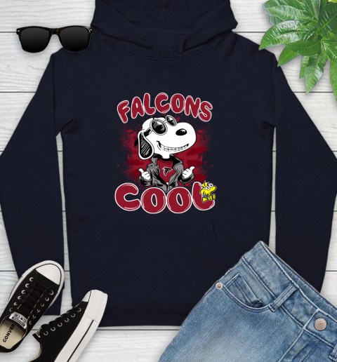NFL Football Atlanta Falcons Cool Snoopy Shirt Youth Hoodie 3