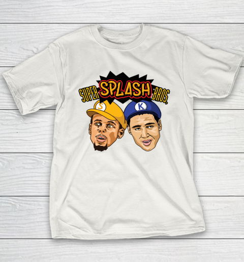 Steph Curry Klay Thompson Super Splash Bros Youth T-Shirt