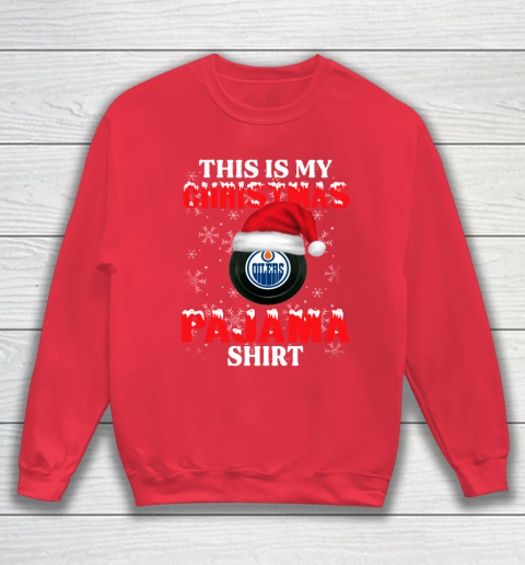 Edmonton Oilers This Is My Christmas Pajama Shirt NHL Sweatshirt 7