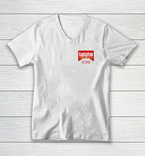 Capitalism Is Voluntary V-Neck T-Shirt