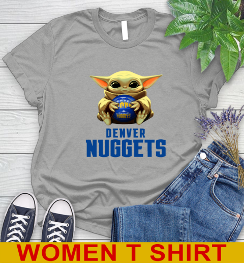 NBA Basketball Denver Nuggets Star Wars Baby Yoda Shirt 99