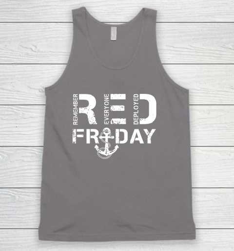 On Fridays We Wear Red Friday Military Navy Soldiers Tank Top 6