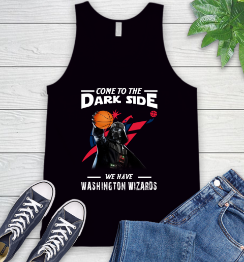 NBA Come To The Dark Side We Have Washington Wizards Star Wars Darth Vader Basketball Tank Top