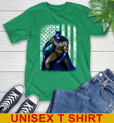 New York Rangers NHL Hockey Batman DC American Flag Shirt T-Shirt 7