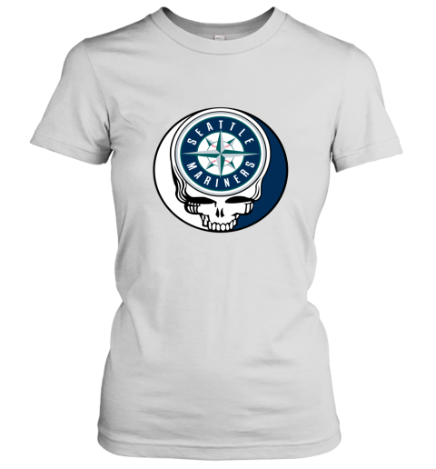 Seattle Mariners The Grateful Dead Baseball MLB Mashup Women's T-Shirt