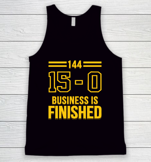 Michigan Business Is Finished 144 15  0 Tank Top