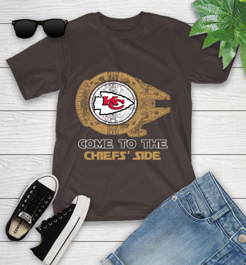 NFL Come To The Kansas City Chiefs Wars Football Sports Youth T-Shirt 7
