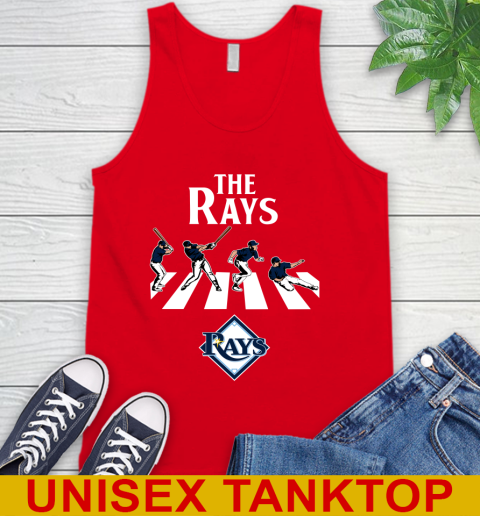 MLB Baseball Tampa Bay Rays The Beatles Rock Band Shirt Tank Top 5