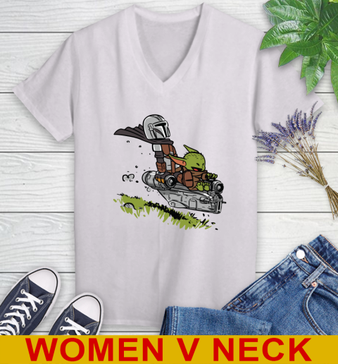 Baby Yoda and Mando Shirt 77