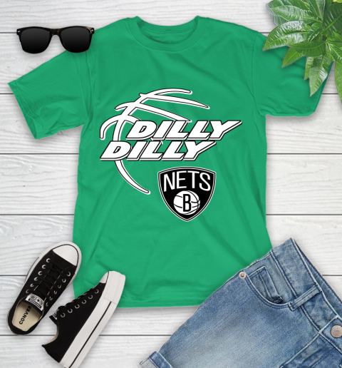 NBA Brooklyn Nets Dilly Dilly Basketball Sports Youth T-Shirt 6