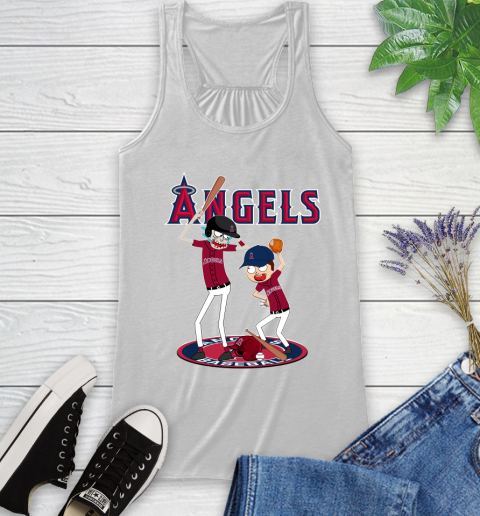 MLB Los Angeles Angels Rick And Morty Baseball 37