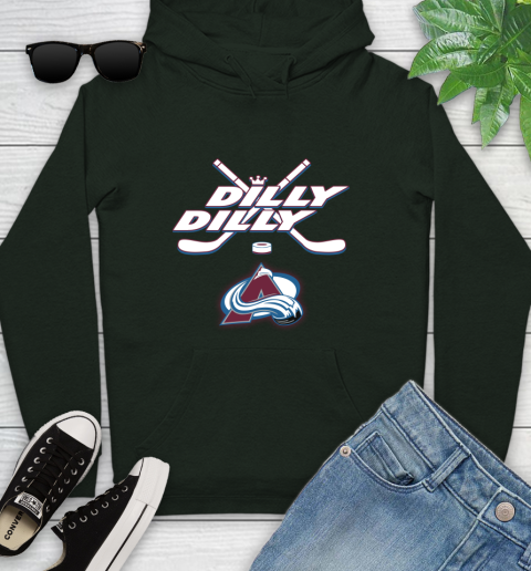 NHL Colorado Avalanche Dilly Dilly Hockey Sports Youth Hoodie 13