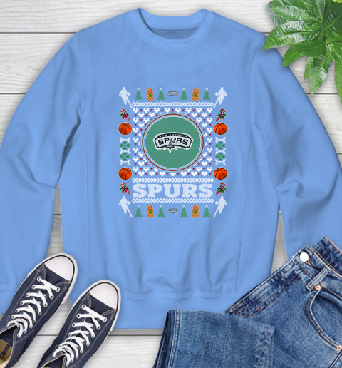 San Antonio Spurs Merry Christmas NBA Basketball Loyal Fan Ugly Shirt 35