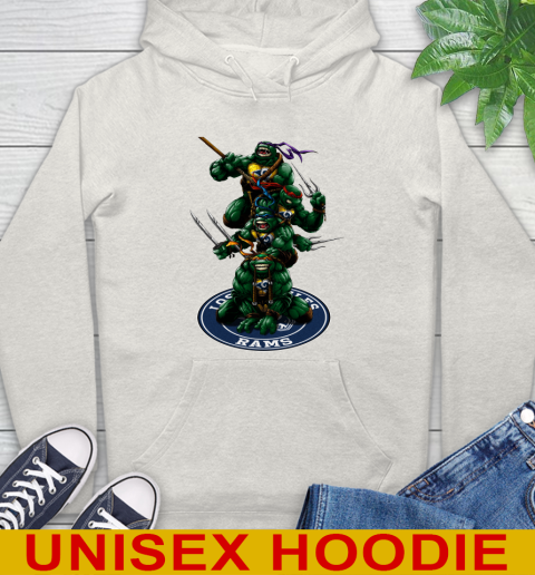 NFL Football Los Angeles Rams Teenage Mutant Ninja Turtles Shirt Hoodie 12