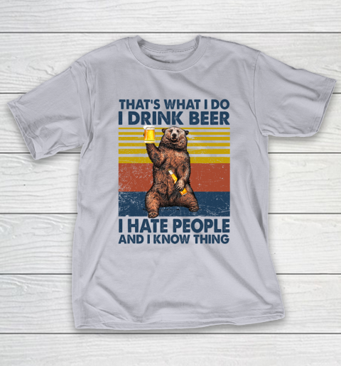 I Drink Beer And I Know Things Classic T-Shirt I Drink Beer And I Know Things Classic T-Shirt