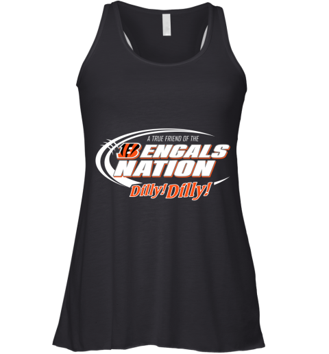 A True Friend Of The Bengals Nation Racerback Tank