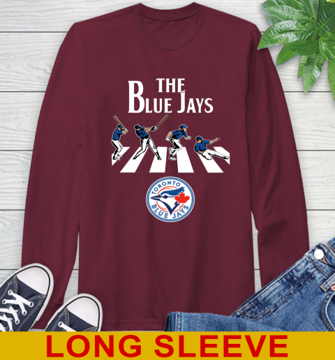 MLB Baseball Toronto Blue Jays The Beatles Rock Band Shirt Long Sleeve T-Shirt 7