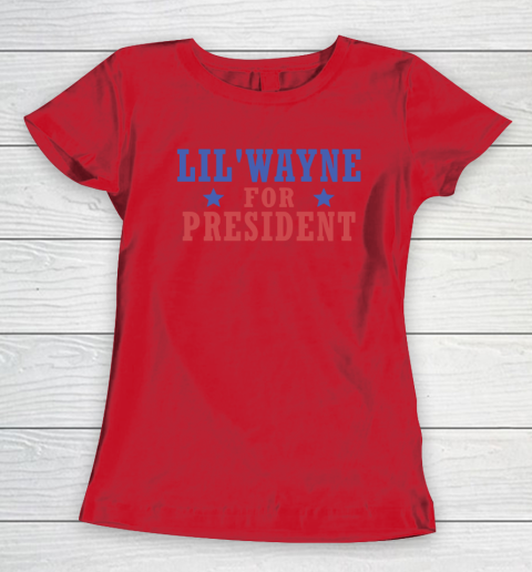 Lil'Wayne For President Women's T-Shirt 7