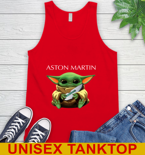 Star Wars Baby Yoda Hugs Aston Martin Car Shirt 71