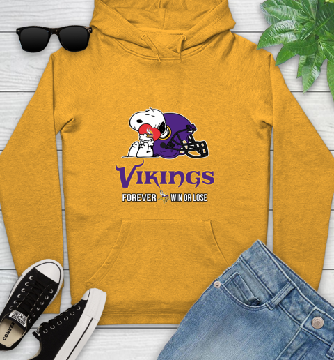 NFL The Peanuts Movie Snoopy Forever Win Or Lose Football Minnesota Vikings 139