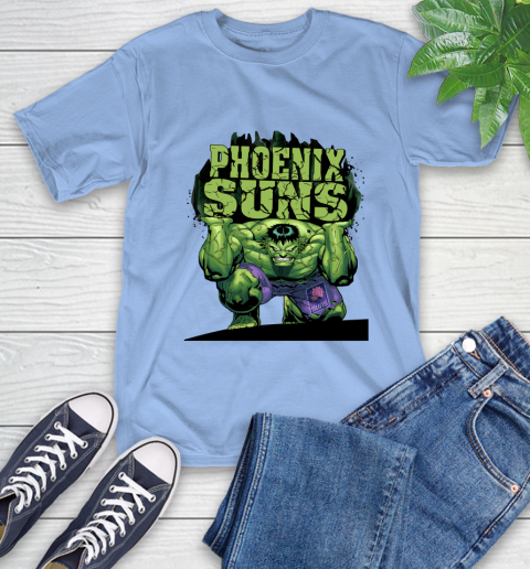 Phoenix Suns NBA Basketball Incredible Hulk Marvel Avengers Sports T-Shirt 11