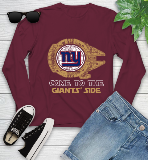 NFL Come To The New York Giants Wars Football Sports Youth Long Sleeve 6
