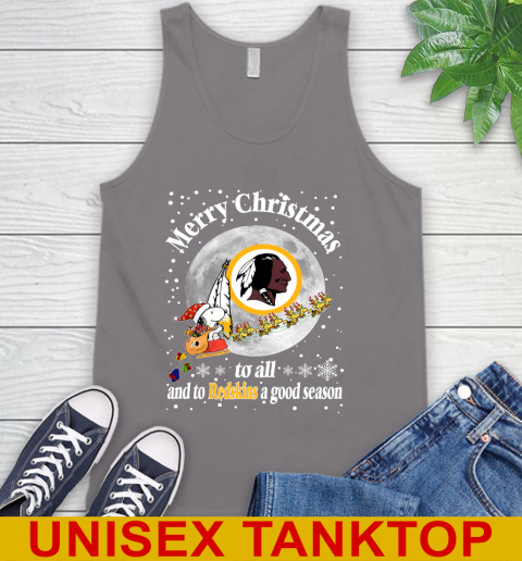 Washington Redskins Merry Christmas To All And To Redskins A Good Season NFL Football Sports Tank Top 6