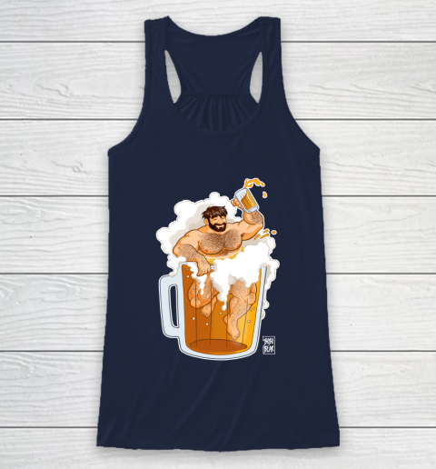 ADAM LIKES A BIG BEER LGBT Gay Pride Racerback Tank 8