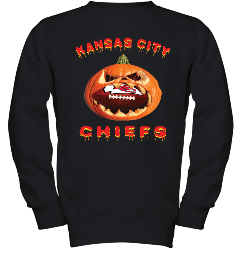 Kansas City Chiefs lips pumpkin Halloween shirt, hoodie, sweater and v-neck  t-shirt