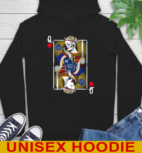 NHL Hockey Toronto Maple Leafs The Queen Of Hearts Card Shirt Hoodie