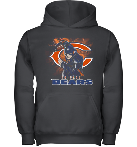 The Flash Chicago Bears Youth Hoodie