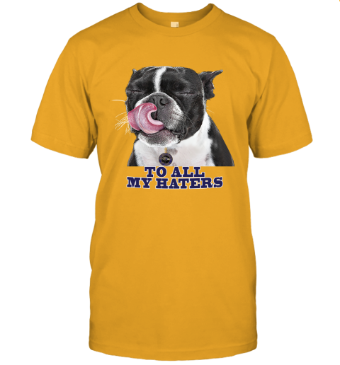 Baltimore Ravens To All My Haters Dog Licking Unisex Jersey Tee