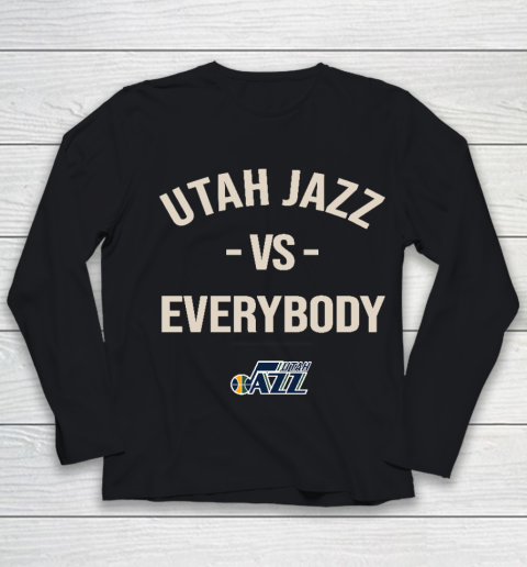 Utah Jazz Vs Everybody Youth Long Sleeve