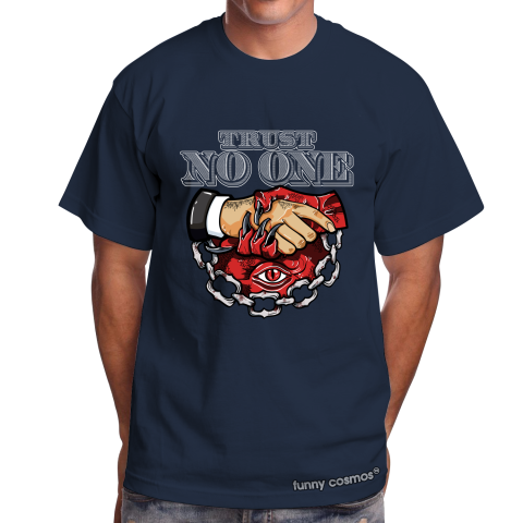 Trust No One Eye T Shirt To Matching Jordan 5 Paris Saint Germain Black Shirts Hip Hop Tshirts Sneakers Matching