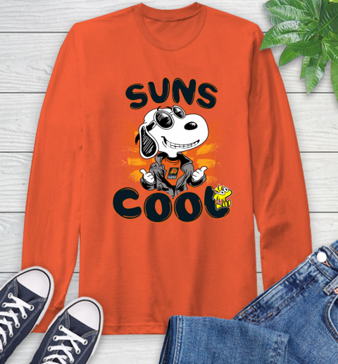 NBA Basketball Phoenix Suns Cool Snoopy Shirt Long Sleeve T-Shirt 4