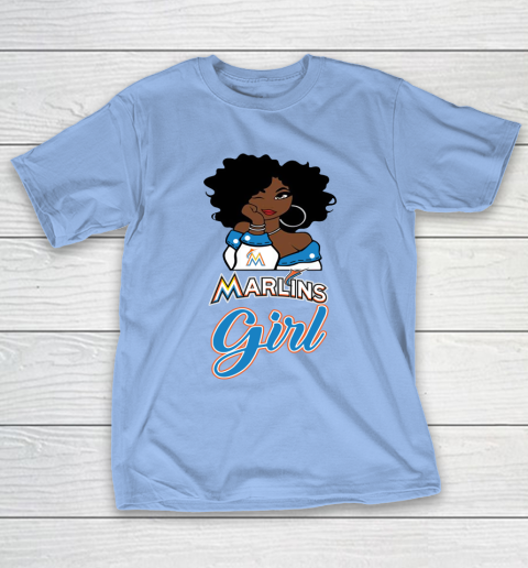 Miami Marlinss Girl MLB T-Shirt 11