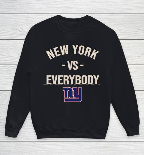 New York Giants Vs Everybody Youth Sweatshirt