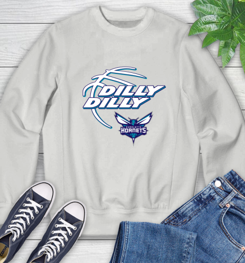 NBA Charlotte Hornets Dilly Dilly Basketball Sports Sweatshirt 5