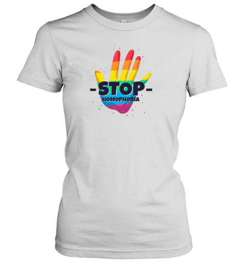 Stop Homophobia Illustration Women's T-Shirt