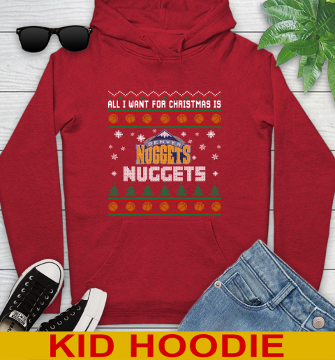 NBA Basketball All I Want For Christmas Is Denver Nuggets 138