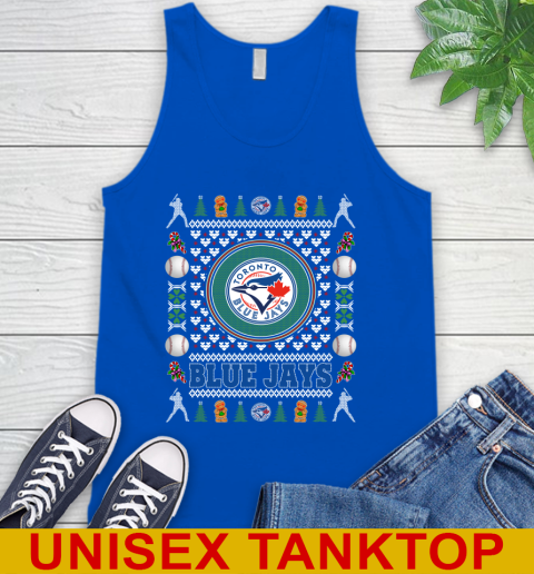 Toronto Blue Jays Merry Christmas MLB Baseball Loyal Fan Tank Top 4