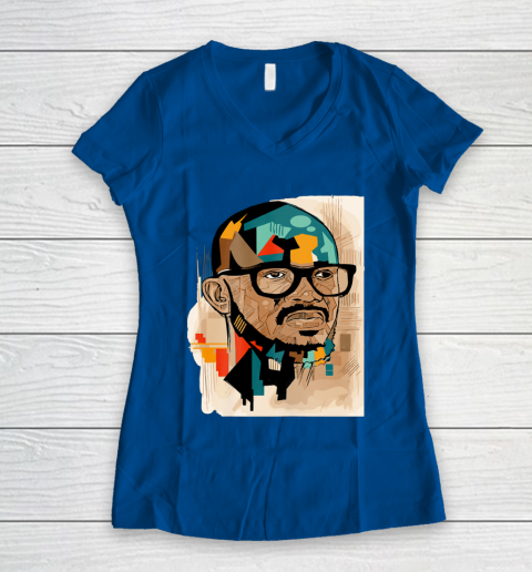 DJ Black Coffee Women's V-Neck T-Shirt 7