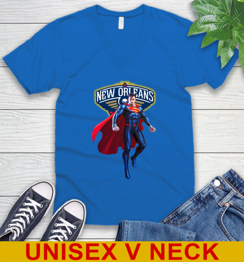 NBA Awesome Superman Basketball Sports New Orleans Pelicans 54