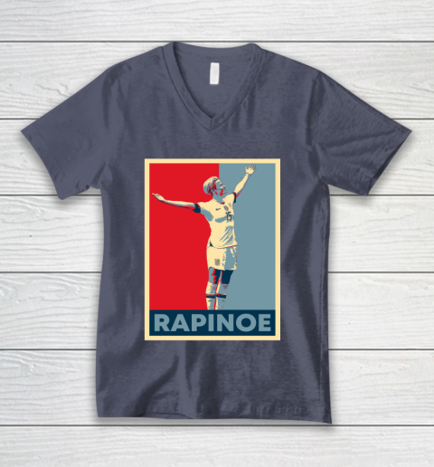 Megan Rapinoe Team USA Soccer Classic T Shirt V-Neck T-Shirt 7