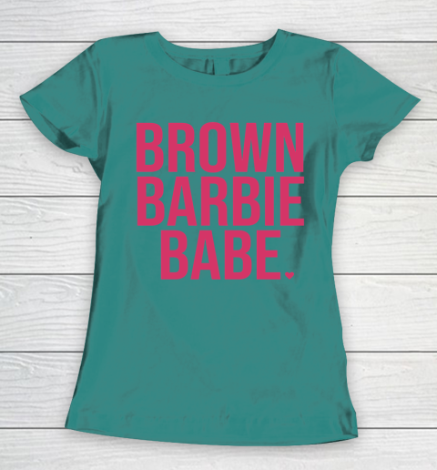 Brown barbie t shirt discount