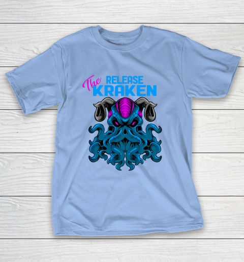 Kraken Sea Monster Vintage Release the Kraken Giant Kraken T-Shirt 8