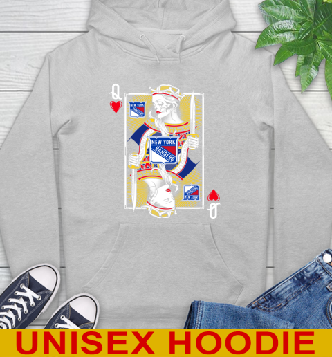 NHL Hockey New York Rangers The Queen Of Hearts Card Shirt Hoodie 6